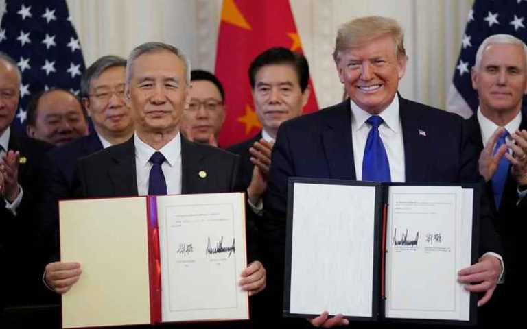 kesepakatan tarif AS-China